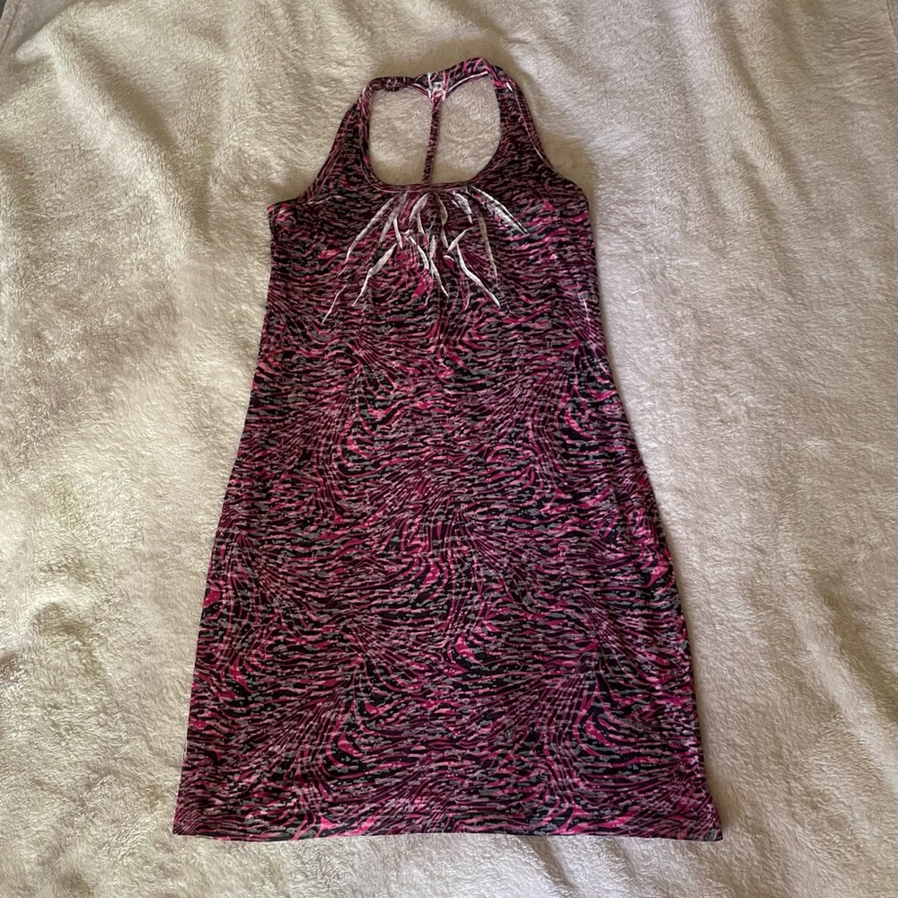 Xhilaration Zebra Print Swim Cover